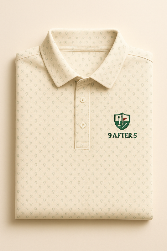 Clock Out. Tee Up Polo